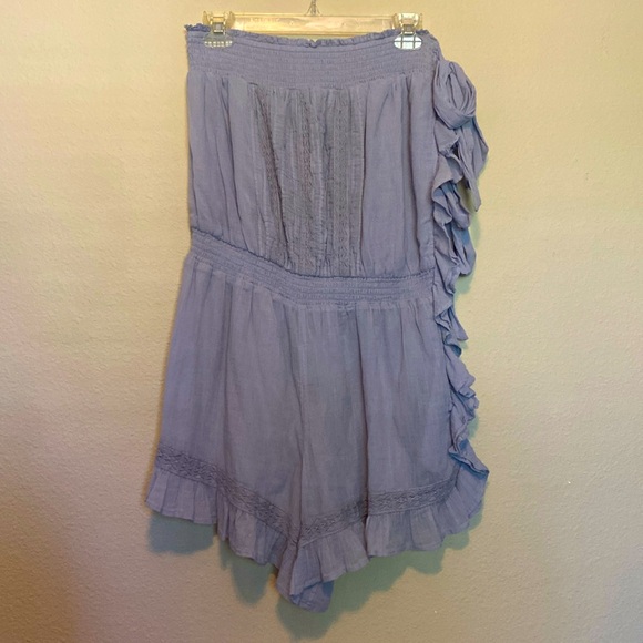 Free People Feelin’ Fancy Romper - Picture 1 of 4